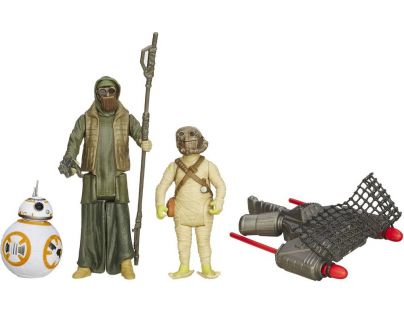 Hasbro Star Wars Epizoda 7 Dvojbalení figurek - BB-8, Unkar's Thug a Jakku Scavenger