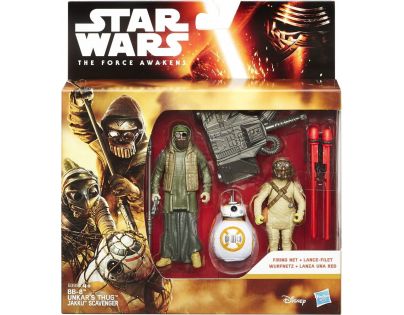 Hasbro Star Wars Epizoda 7 Dvojbalení figurek - BB-8, Unkar's Thug a Jakku Scavenger