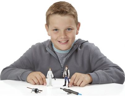 Hasbro Star Wars Epizoda 7 Dvojbalení figurek - Han Solo a Princess Leia