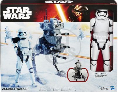 Hasbro Star Wars Epizoda 7 Figurka a vozidlo - Assault Walker a Stormtrooper