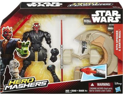 Hasbro Star Wars Hero Mashers Speeder - Sith Speeder a Darth Maul