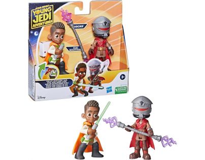 Hasbro Star Wars Young Jedi Adventures Duel Kai Brightstar vs. Taborr