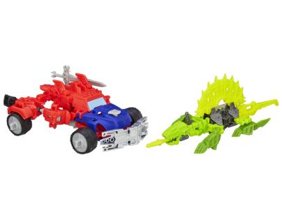 HASBRO A9871 - TRANSFORMERS 4 Construct Bots Optimus Prime & Gnaw Dino