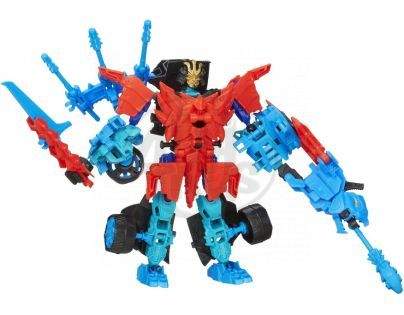 Transformers 4 Construct Bots Transformer se zvířetem - Autobot Drift a Roughneck Dino