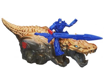 Transformers 4 Transformeři na zvířatech - Optimus Prime a Grimlock