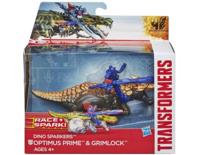 Transformers 4 Transformeři na zvířatech - Optimus Prime a Grimlock