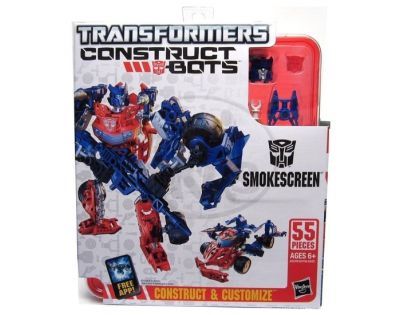 Transformers Construct bots Transformer s doplňky - Smokescreen