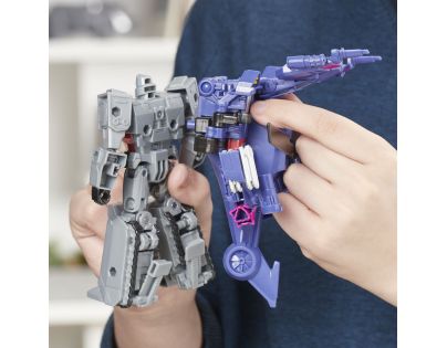Hasbro Transformers Cyberverse Spark Armour Elite figurka Megatron a Chopper Cut