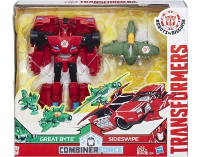 Hasbro Transformers Kombinátor set Great Byte a Sideswipe