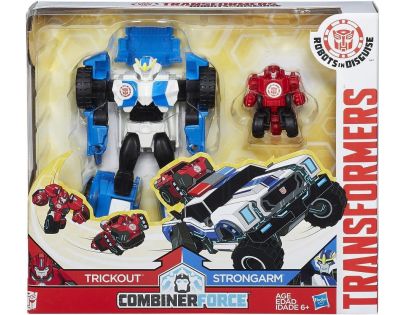 Hasbro Transformers Kombinátor set Strongarm a Trickout