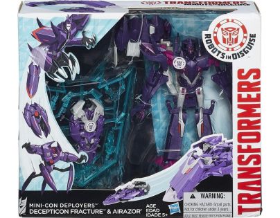 Hasbro Transformers RID Súboj Miniconů Fracture a Airazor