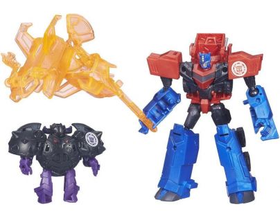 Hasbro Transformers Rid Transformer a Minicon - Optimus Prime vs. Bludgeon