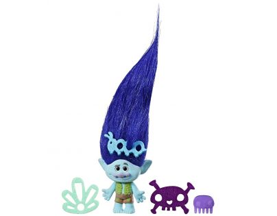Hasbro Trollové Malá postavička s extra dlouhými vlasy Branch
