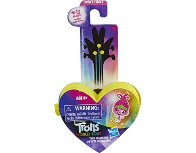 Hasbro Trolls Tiny Dancers figúrka Žlté srdce