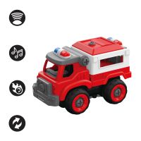 Lexibook Hasičské auto 3v1 s elektrickou vŕtačkou 3