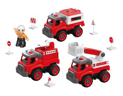 Lexibook Hasičské auto 3v1 s elektrickou vŕtačkou
