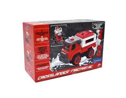 Lexibook Hasičské auto 3v1 s elektrickou vŕtačkou
