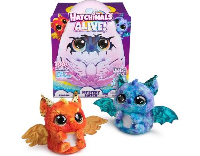 Hatchimals Liahnúce sa Interaktívne zvieratko Dráčik - Poškodený obal