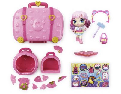 Spin Master Hatchimals pixies bábiky v kufri ružová