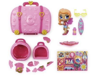Spin Master Hatchimals pixies bábiky v kufri ružová
