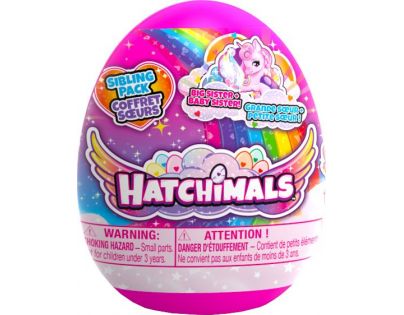 Hatchimals Vajíčko so súrodencami