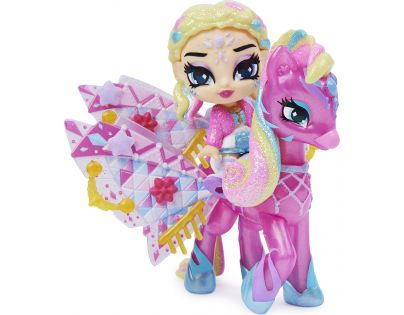 Hatchimals víla se zvířátkem a doplňky Chic Claire and Zebrush