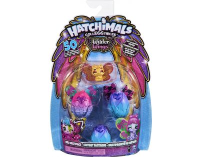 Hatchimals zvieratká s krídlami 4ks S9