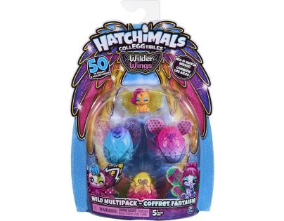 Hatchimals zvieratká s krídlami 4ks S9