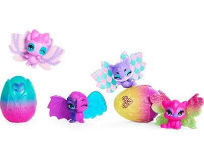 Hatchimals zvieratká s krídlami 4ks S9