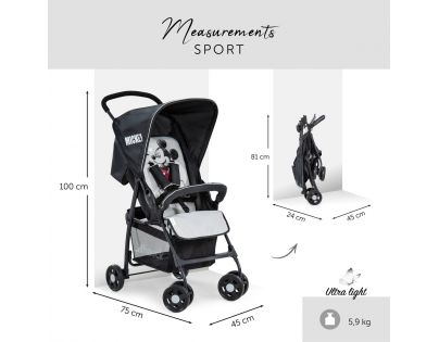 Hauck Športiak Šport Mickey Stars