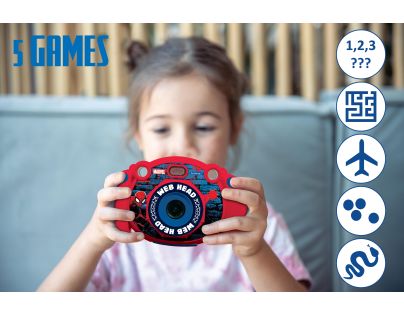 Lexibook HD kamera a fotoaparát so SD kartou Spiderman