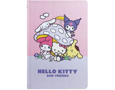 Bluesky Hello Kitty a priateľi Blok A5 Mushroom