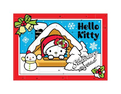 Hello Kitty adventný kalendár (papierenský)