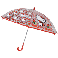 Hello Kitty automatický dáždnik 48 cm červený