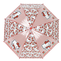 Hello Kitty automatický dáždnik 48 cm červený 2
