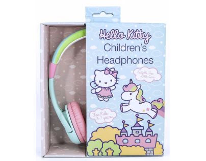 Hello Kitty Jednorožcové detské slúchadlá