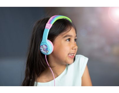 Hello Kitty Jednorožcové detské slúchadlá
