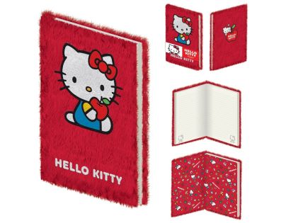 Hello Kitty plyšový blok A5 DPL10
