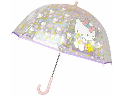 Hello Kitty transparentný dáždnik, 48 cm DPL12