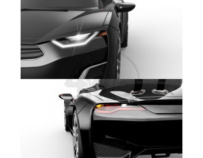 Henes Elektrické auto Broon F830 černé