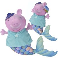 Hermanex Plyšové prasiatko Peppa Morská panna 30 cm