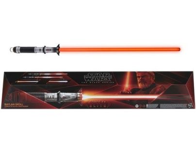 Svetelný meč Star Wars Black Series Force FX Elite Baylana Skolla