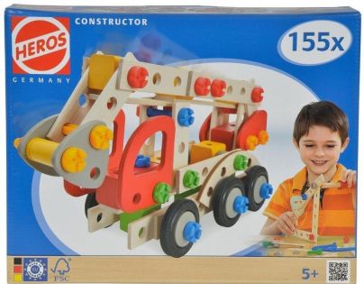 Heros Constructor 39085 Montážna stavebnica Hasičské auto 155d
