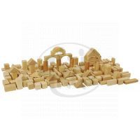 Heros drevené kostky prírodné 100ks 3