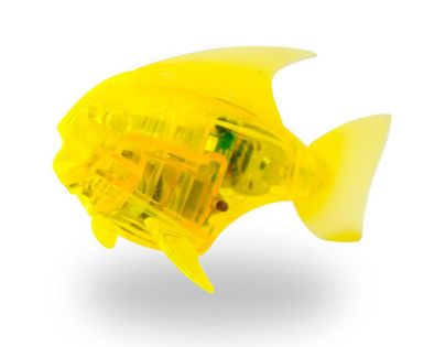 Hexbug Aquabot Led - Piraňa žlutá