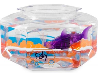 Hexbug Aquabot Led s akváriem - Kladivoun fialový