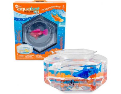 Hexbug Aquabot Led s akváriem - Kladivoun modrý