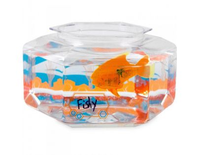 Hexbug Aquabot Led s akváriem - Piraňa oranžová