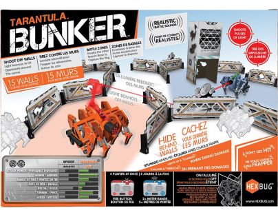 Hexbug Bojové Tarantula Bunker set