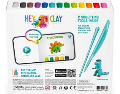Hey Clay Dinosaury modelina